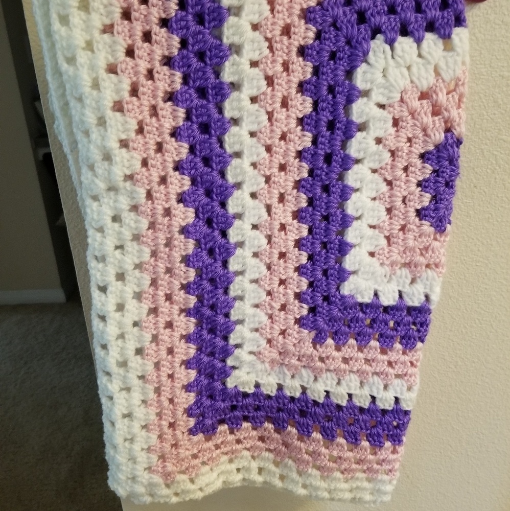 Handmade baby blanket